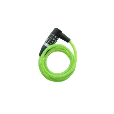 WordLock 8 mm 4 Ft. Cable Lock, Green