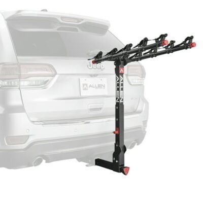 Allen Sports 850QR Deluxe + Locking Quick Release 5-Bike Carrier for 2″ Hitch