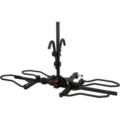 1Autodepot Hitch Bike Rack, Wobble Free Smart Tilting Bicycle Car Racks for Standard, Fat Tire and E-Bike, 2-Bike 120 lbs Capacity, 2-inch Receiver