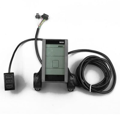 Geege 36/48V S830 Waterproof LCD Display Screen for Electric Bicycle eBike Bike