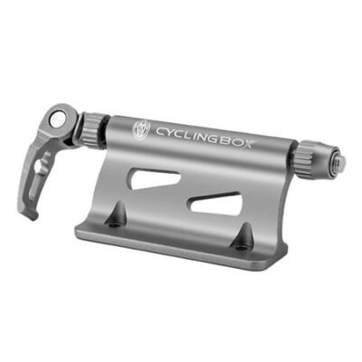 AQYK Quick Release Shockproof Fork Mount Bike Block Aluminum Alloy Car Roof Rack Fork Mount Bike Holder Outdoor Supplies