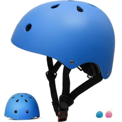 9-15 Ages Kids&Youth Bike Helmets for Boys & Girls Bicycle Youth Helmets for Skateboard Scooter Cycling Adjustable Helmets Blue