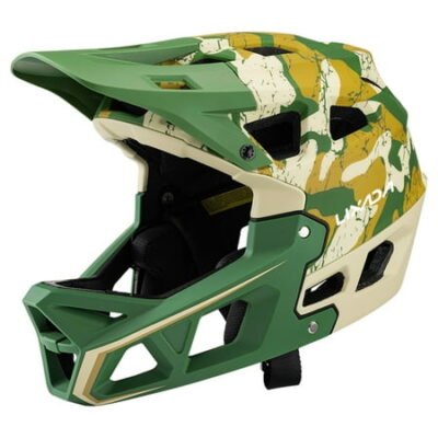 moobody Adult Mountain Bike Helmet with Visor, 31 Vents for Men/Women, Racing Downhill MTB Helmet